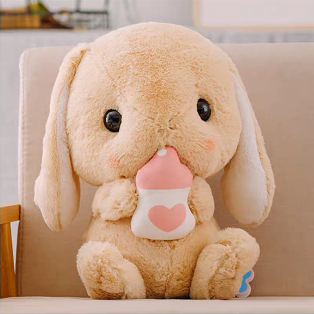 Cute Bunny Plush Doll Toy Sleeping Pillow
